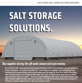 Accu-Steel Salt Storage Buildings Brochure