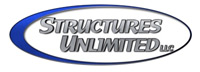 Structures Unlimited fabric building dealer logo
