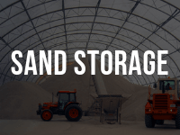 sand storage buildings from Accu-Steel