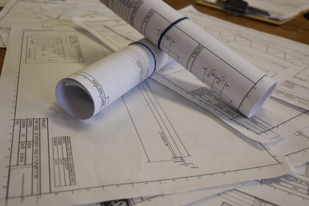 Building plans, permits, and bills