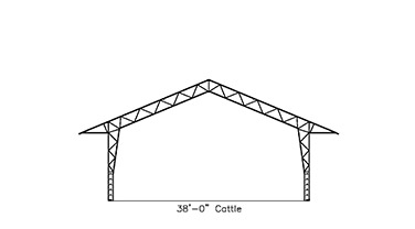 Sketch of cattle integrity series building