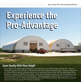 Brochure for Pro-Advantage building