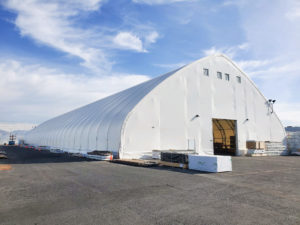 Sustainable fabric building fabric covered building company