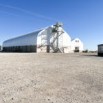 fabric covered fertilizer building